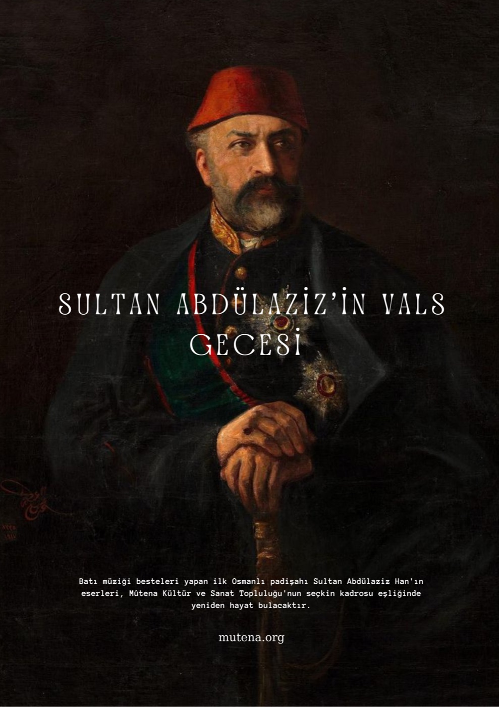 Sultan Abdülaziz'in Vals Gecesi afişi